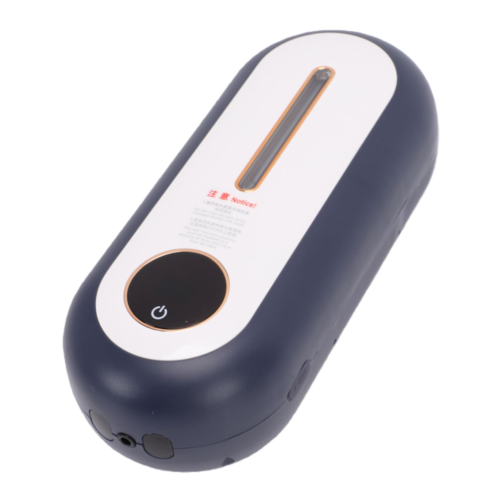 Duokon Dispenser Automatico di Sapone Liquido, Pompa con Sensore Touchless Ricaricabile Tramite USB ABS 350ml Montato a Parete per Bagno, Hotel, Uso a Mani Libere a Infrarossi per Ufficio Domestico