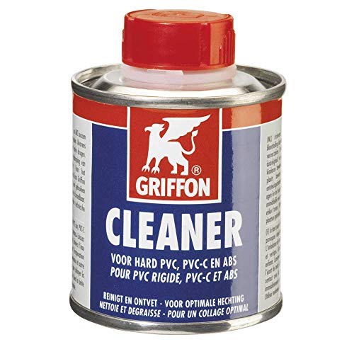 Unbekannt Griffon Cleaner PVC, PVC-C & ABS (125 ml)/ Reinigungsmittel zur Reinigung und Entfettung zu verklebender Rohre, Muffen und Fittings