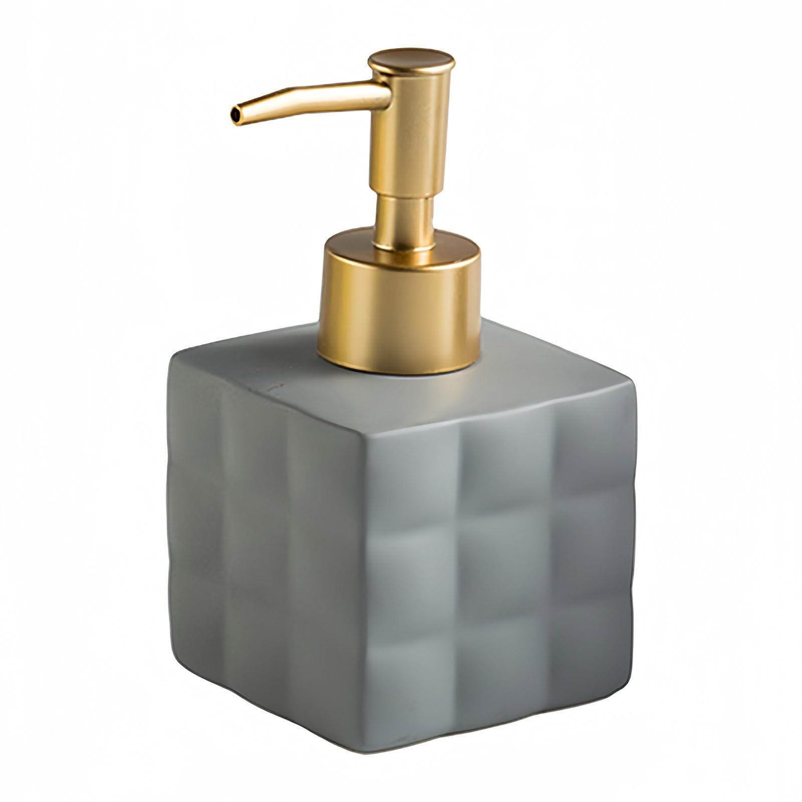 Hand Lotion Dispenser Hand Soap Shampoo With Empty Pump For Bathroom Dish for Bathroom(Grey)