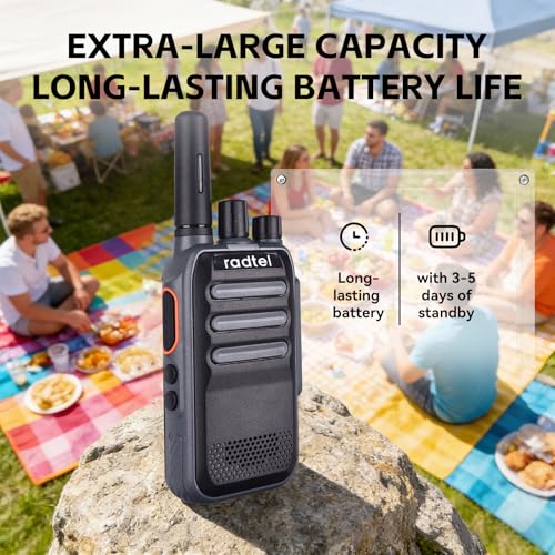 Radtel RT-A1 FRS Radio Analog & Digital DMR Radio with AI Noise Reduction Dual Noise Cancelling Walkie Talkie Voice Recording Playback Long-Lasting Battery Two Way Radio for Construction Site Airport - image 9
