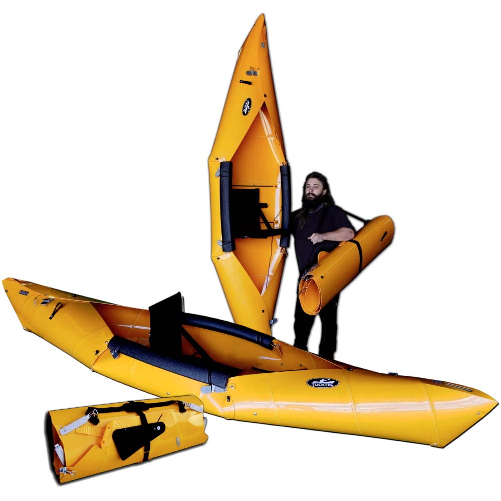Buy Tucktec Advanced 10 Foot Folding Kayak Stronger Than a Inflatable Kayak Ideal for Kayak
