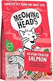 Meowing Heads Complete Dry Cat Food 4kg - So-fish-ticated Salmon - Vet Approved