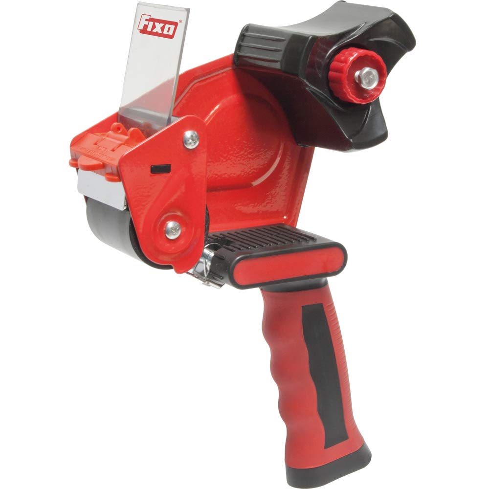 FIXO 8413623770298 Dispenser Metal Sealing Machine Sealing Gun Ergonomic Handle Packaging, Grey