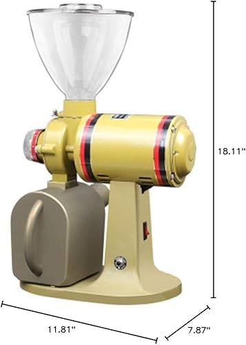 Miniatura 5 de GOOG Molinillo de café comercial 360W molinillo de café 8 velocidades Máquina de molienda eléctrica 17.64 oz