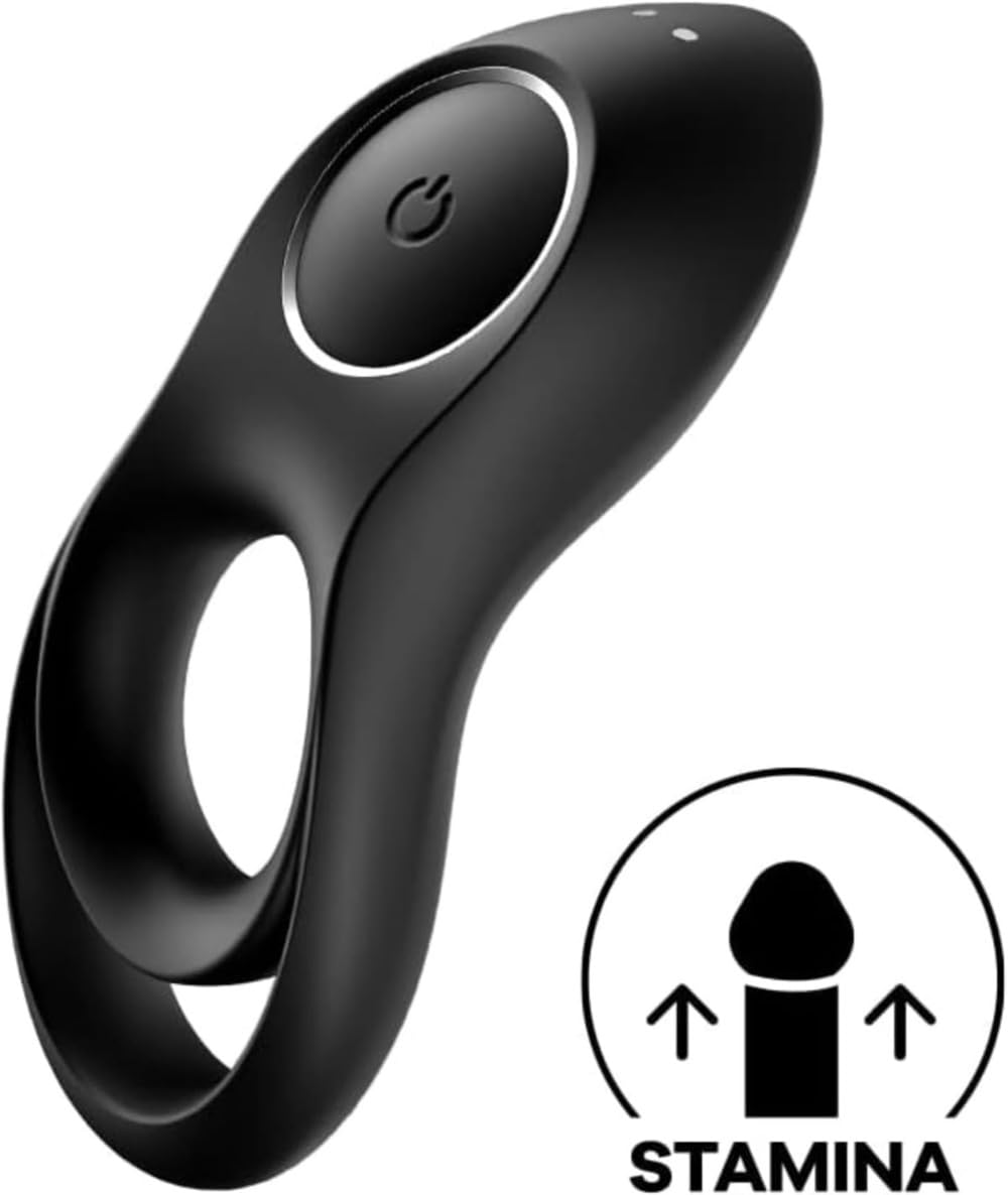 Anillo vibrador | Recargable | Silicona suave | 12 modos de vibración | Resistente al agua (IPX7) | Juguete erótico