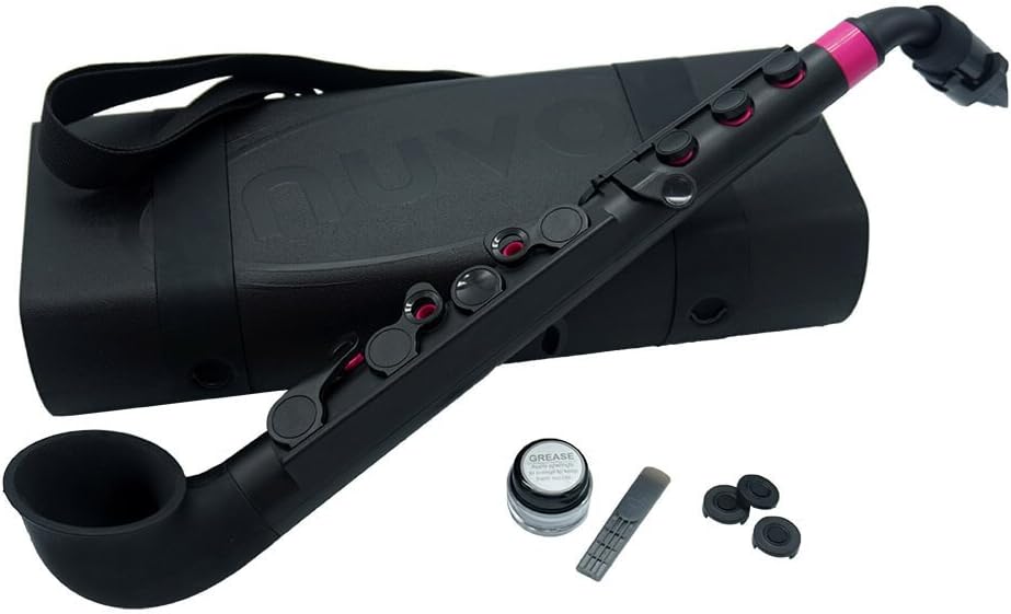 Nuvo Instrumental N510JBPK Black with Pink Trim jSax