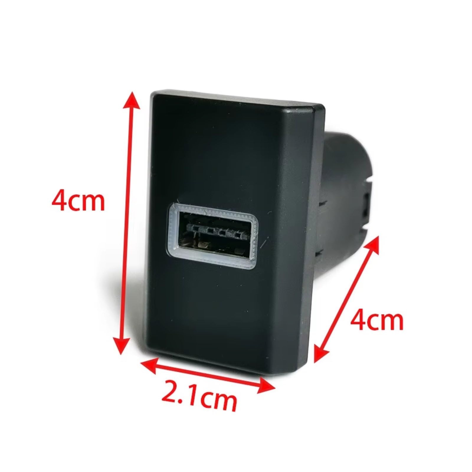 Puerto USB Consola Central Compatible Con Ford Para Transit 2017-2020 Coche Individual Para Cargador QC3.0 Adaptador Interfaz Carga Teléfono Enchufe Puerto USB
