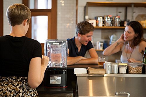 Commercial stealth blender in active kitchen use