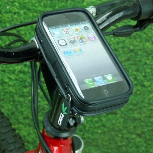 Light-Weight Waterproof Bike Cycle Head Stem Mount For Apple Iphone 5 / 5S / 5C #TOP6