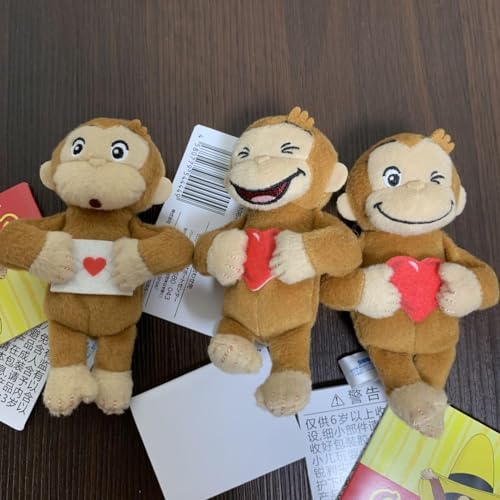 おさるのジョージ マスコットLOVE 全3種セット