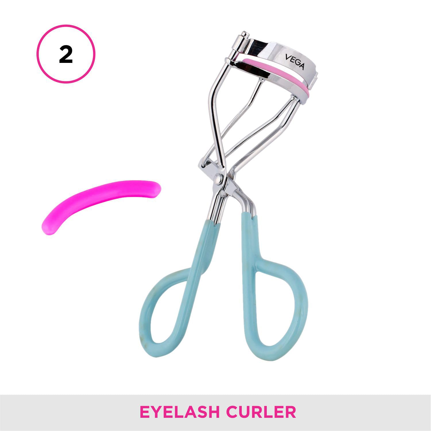 Vega Vega Eyelash & Brow Set (Set Of 3 Tools), Multicolor, 72 g 3