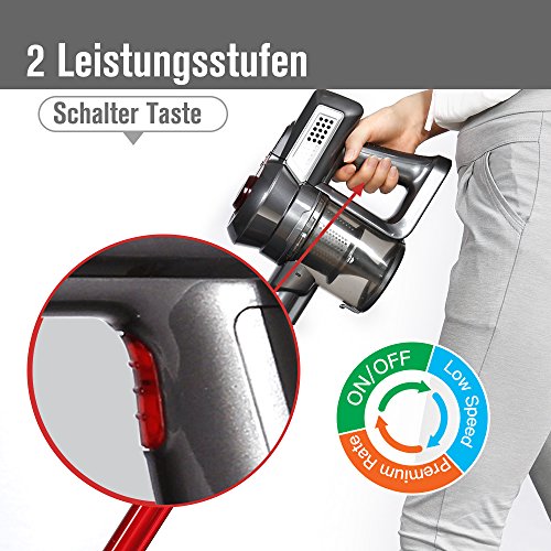 Dibea Aspirapolvere Senza Fili 2-in-1, 2200mAh