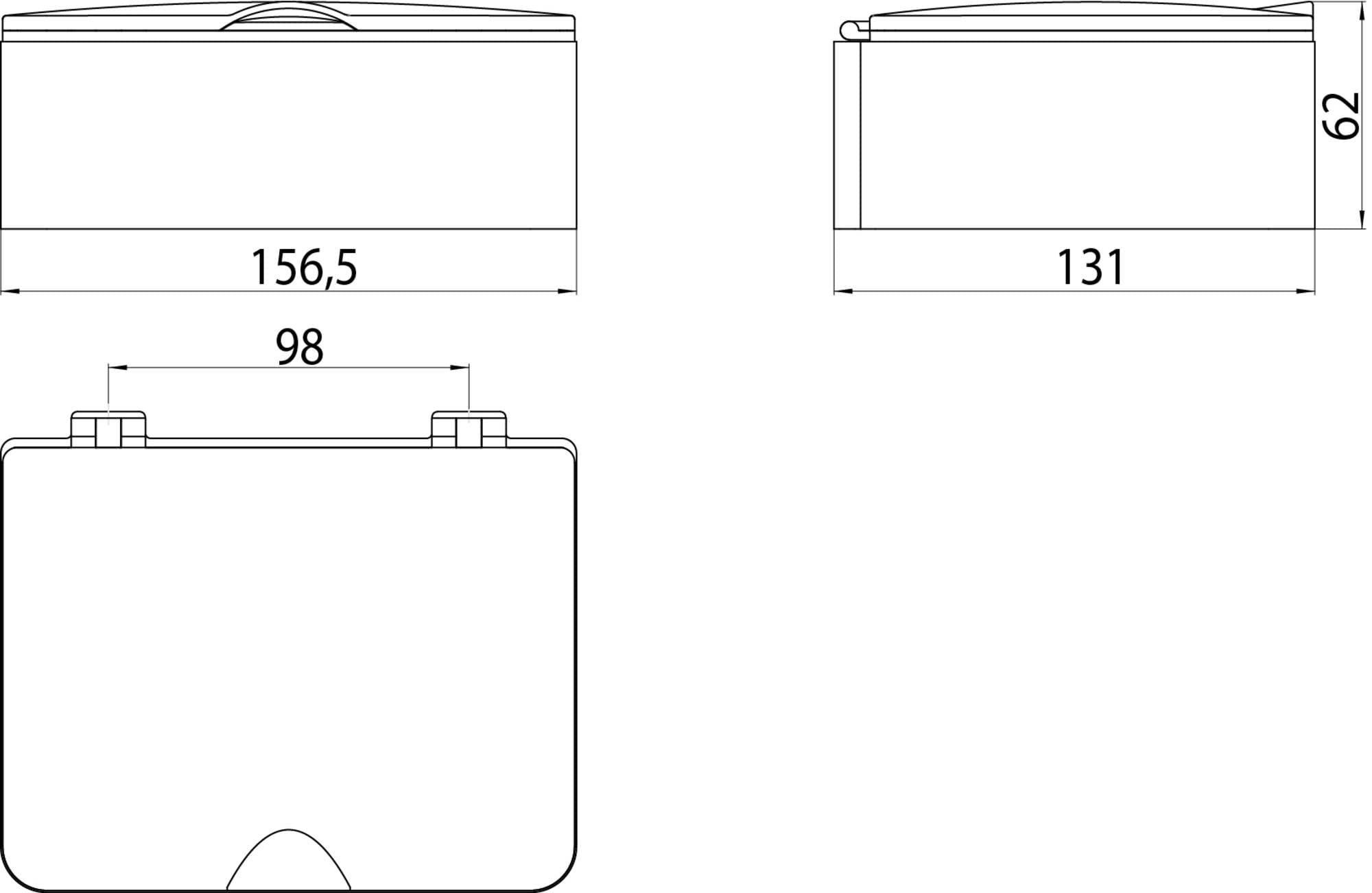 Topmost N-9001, Handmade Thai Woven Straw Reed Rectangular Tissue Box Cover with Silk Elephant Design 5x3.7x10.2 Inch, Gold