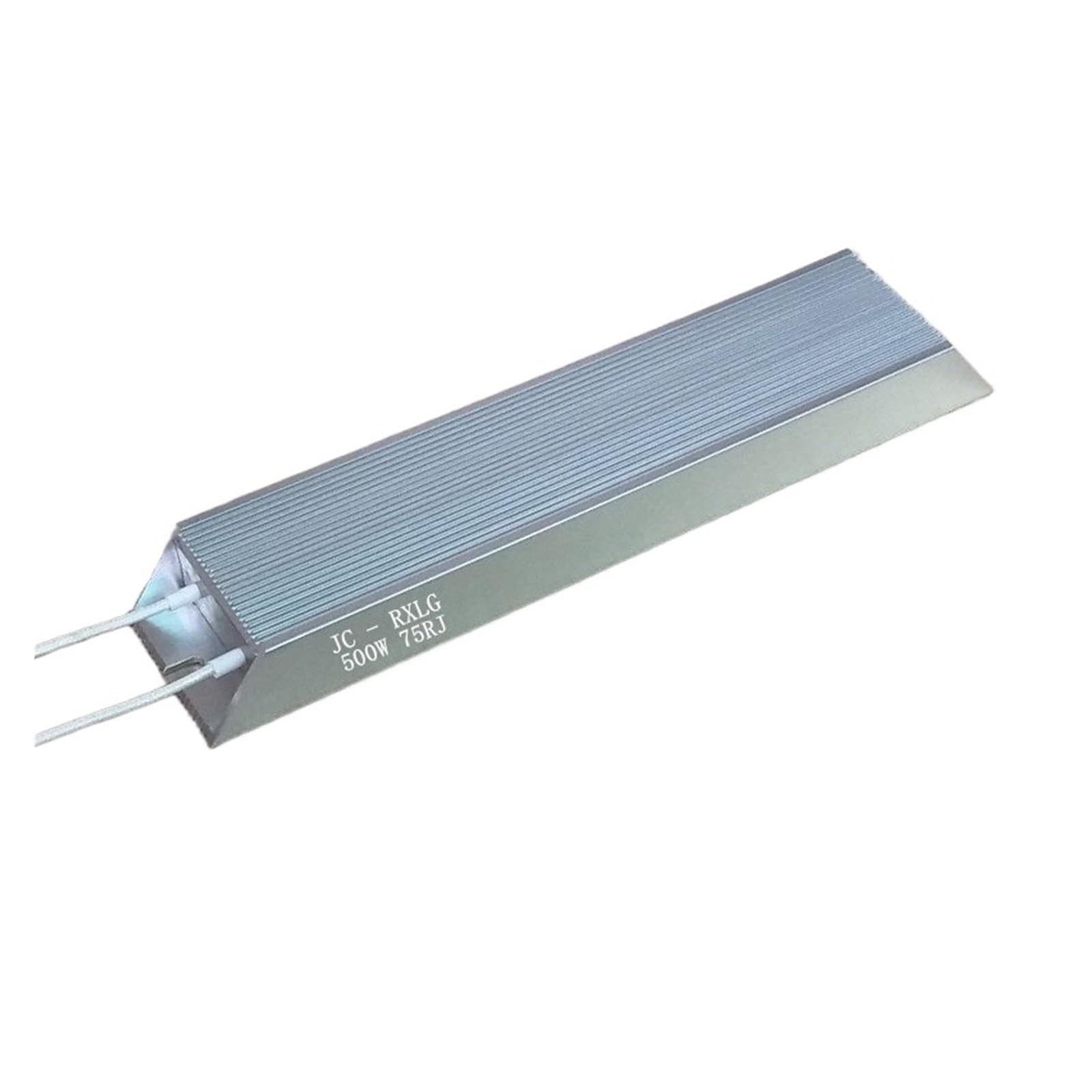 Alloggiamento in alluminio con resistenza del freno da 500 W e 75 Ohm.