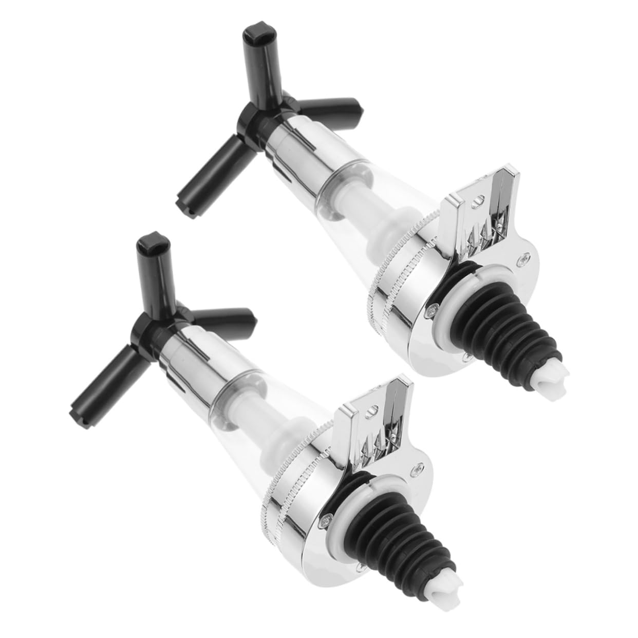 Cabilock 2Pcs Wall Mounted Wine Spout Pourer Liquor for Rationing Juice Syrups Beverage for Home Bars and Kitchens