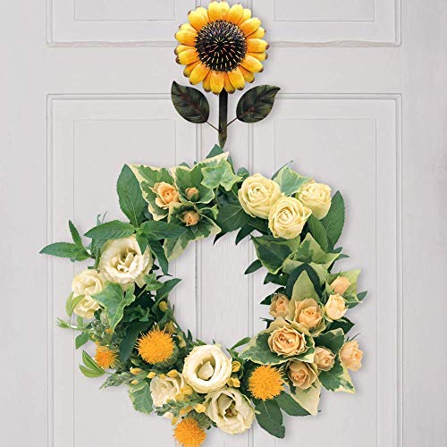 New Metal Rustic Sunflower Home Hook Great Home & Kitchen Keys, Towel, Coats, Accessories Hooks Decor,Sunflower Wall Mounted Key Holders #TOP7