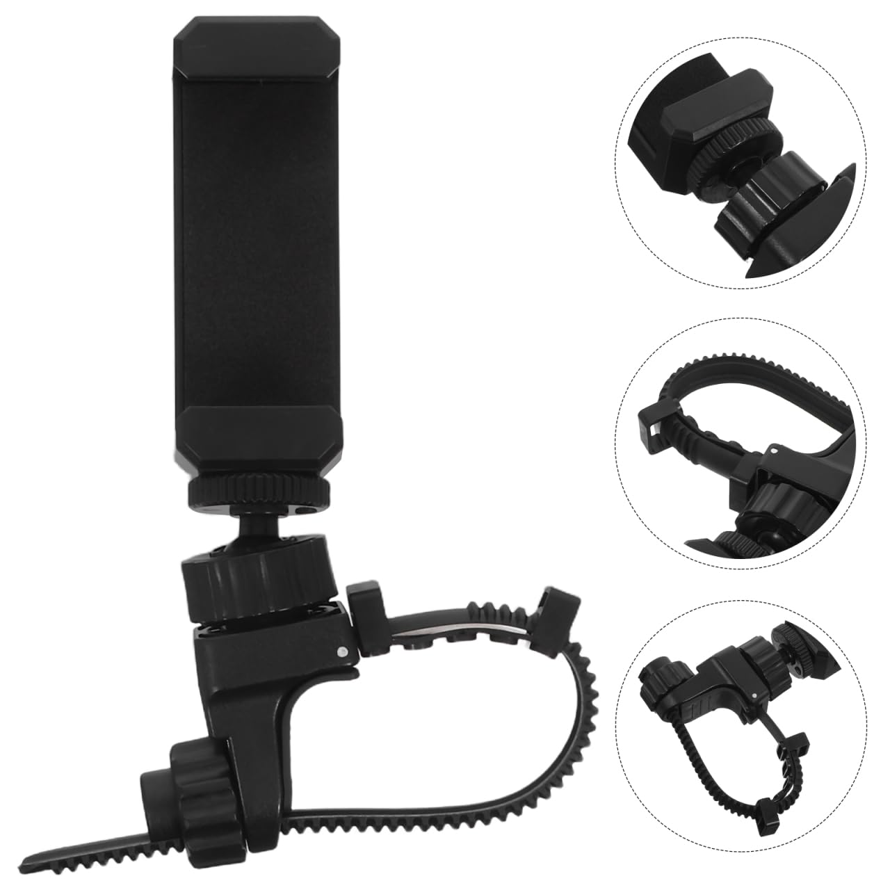 Pretyzoom Soporte Ajustable Para TeléFono Para Trompeta Y TrombóN Clip De Lira Universal Atril De Metal Para Banda De MúSica Y Partituras Con ÁNgulo Flexible PortáTil