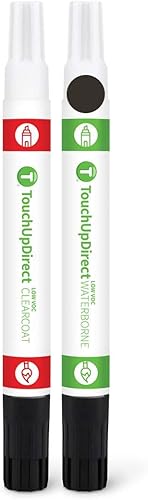 Miniatura 152 de TouchUpDirect 32J - Aerosol de pintura de retoque de obsidiana negra perla metálica compatible con Subaru Exact Match - Kit platino