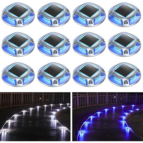 AGPTEK Solar Driveway Lights 12 Pack Cover