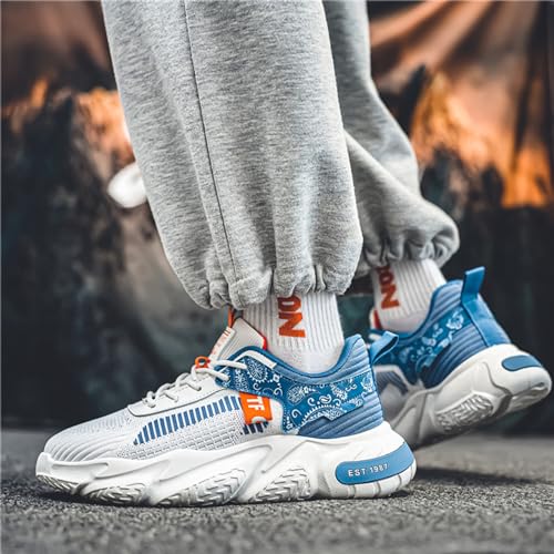 GSIGUL Men's Road Running Shoes Tennis Walking Shoes Cushioning Mens Sneaker Athletic Casual Shoes for Men4