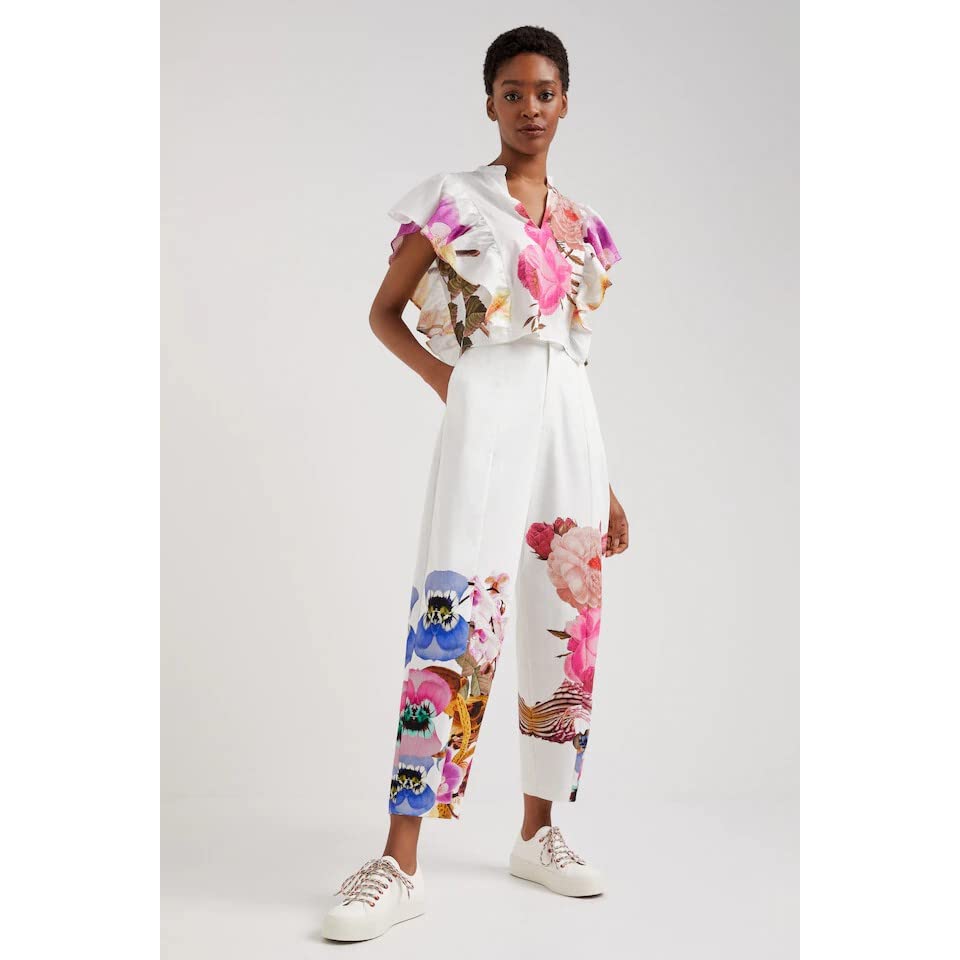 Desigual Kobieta bluzka Art. 22SWBW26 biały kolor pasuje do wyboru