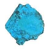 GEMHUB Rare Blue Turquoise Slab Healing Crystal 943.50 Ct Natural Raw Lapidary Cabbing Rough Turquoise Gem