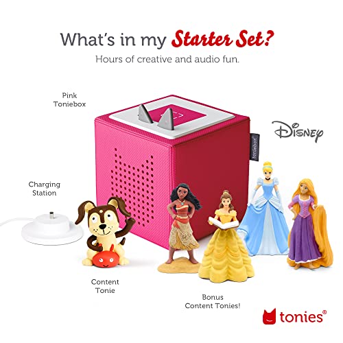 toniebox 1 disney princess bundle - pink discontinued
