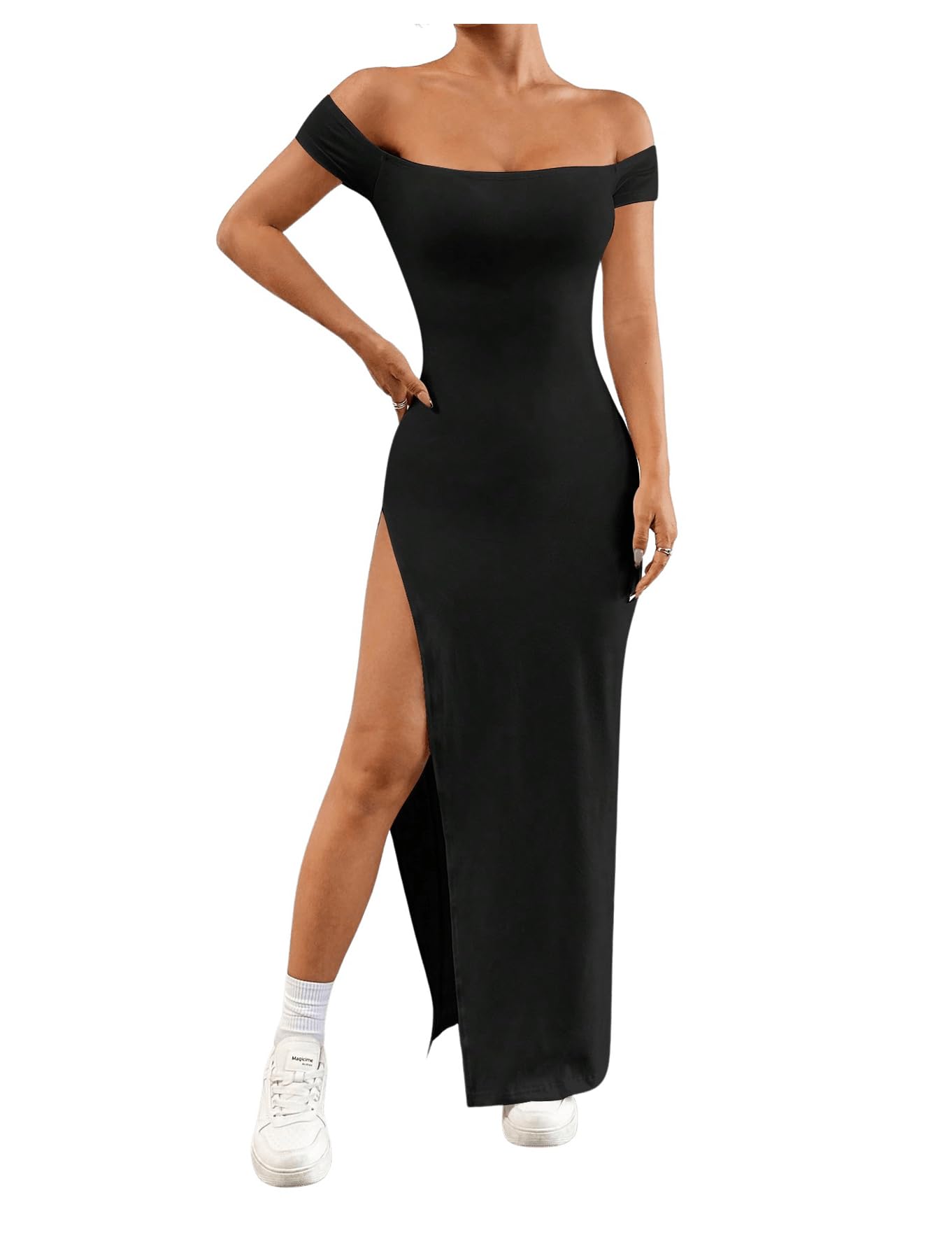 GORGLITTER Nauwsluitende jurk kort zwart dames cami jurk partyjurk sexy mini-jurk jurk met netstof spaghettibandjes jurk, zwart, L