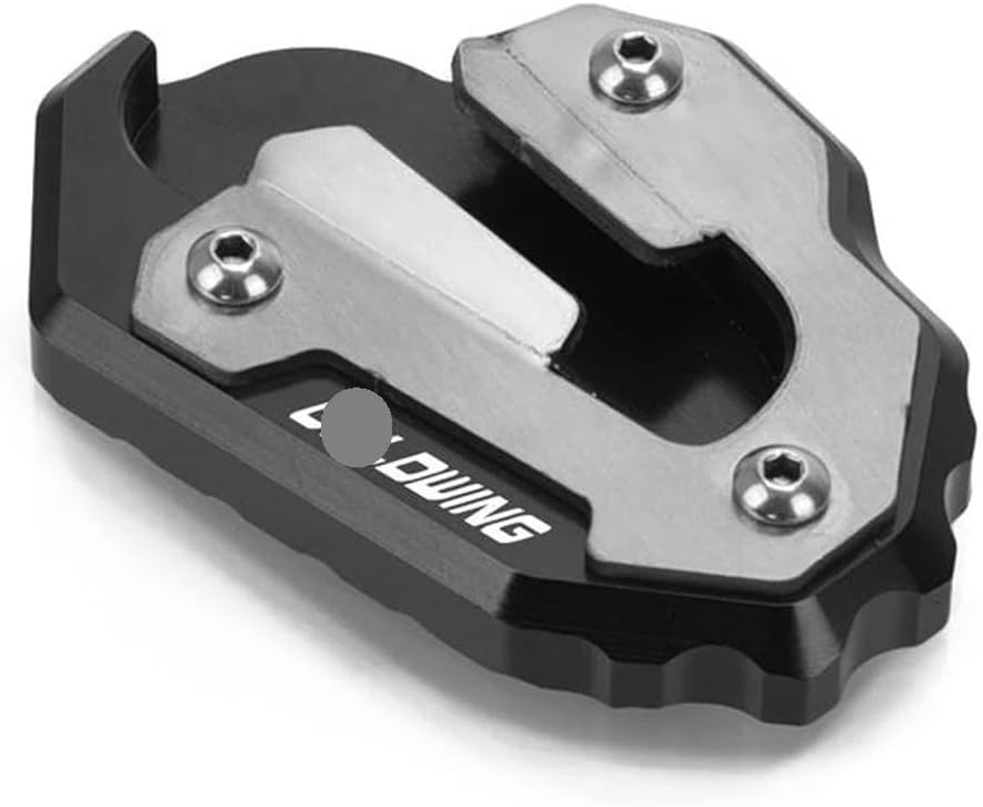 Motorcycle Foot Plate Pad Motorcycle Side Stand Enlarger Extension Plate for GL1800 Goldwing 1800 GL 1800 2018 2019 2020 2021 2022 2023