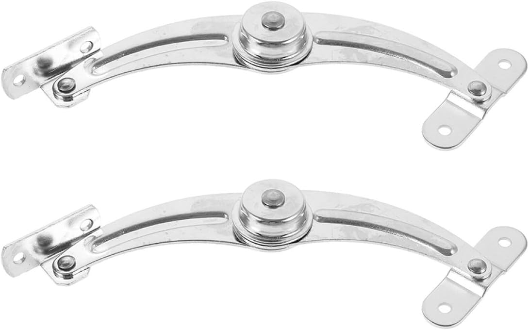 YARNOW 2pcs Nickel-Plated Steel Right-Open Door Stop Hinge for Electrical Cabinet Doors Heavy-Duty Metal Cabinet Support with Limit Function Suitable for Switchgear and Control Panels