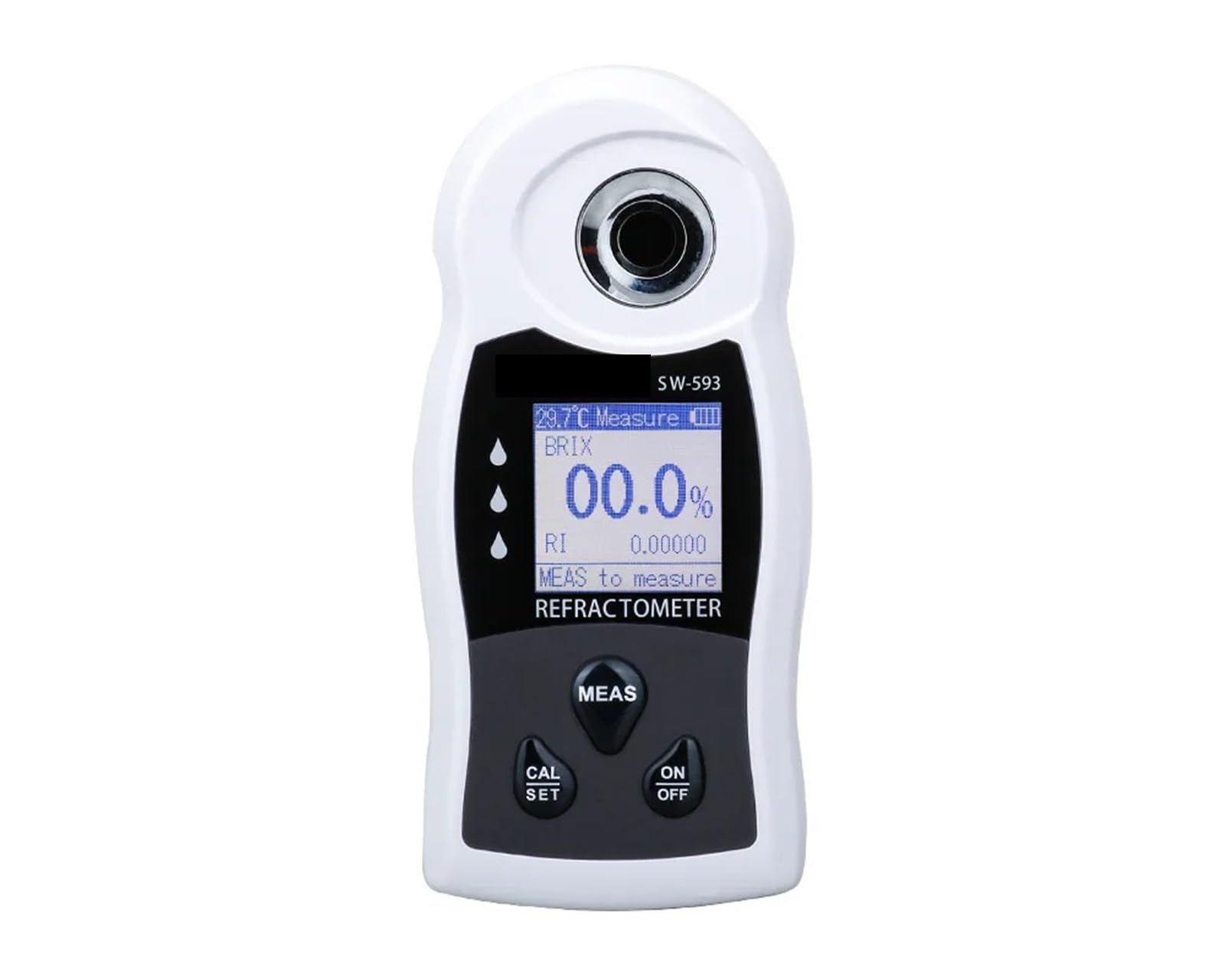 JVDDI Refractometer Digital Display Sugar Content Meter Sweetness Tester Portable High Precision
