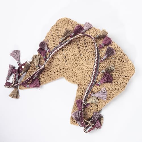 Image of TANOSII Tassel Purse Strap Handbag Strap Replacement Shoulder Crossbody Strap