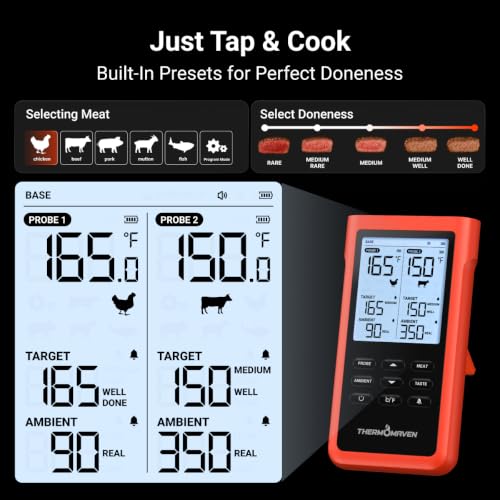 ThermoMaven X2 Wireless Meat Thermometer w/ 2 Probes - image 5