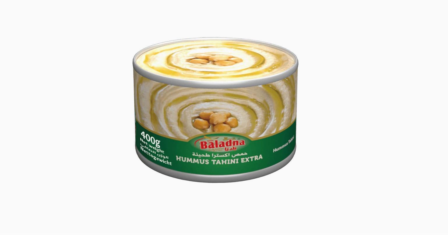 Baladna Hummus Tahini Extra Halal 400 g x 24 Pcs