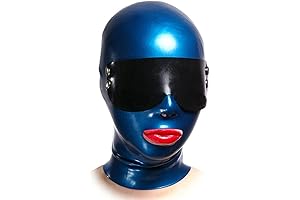 Sexy 100% Natural Latex Mask for Parties