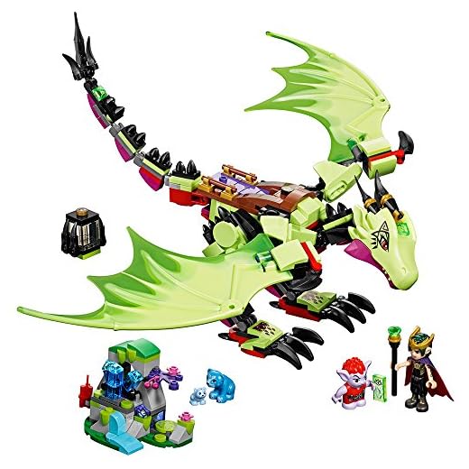 LEGO Elves The Goblin King's Evil DRAGON 41183 Building Kit (339 Pieces)