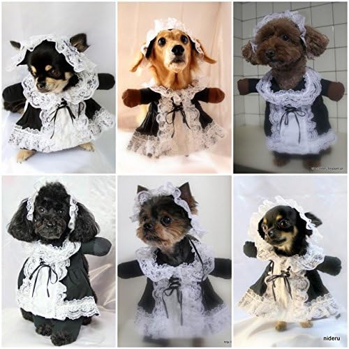 Amazon Co Jp 型紙 小型犬の2足歩行風コスプレ撮影用前掛けコスチューム13種類 作り方説明付き チワワみるちゃんサイズ首下19cm ペット用品
