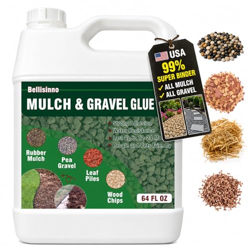 Bellisinno 64 oz Mulch Gravel Glue