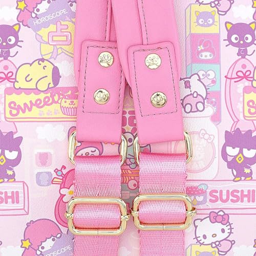 Loungefly Sanrio Hello Kitty Kawaii Convertible Double Strap Shoulder Bag Handbag Purse3
