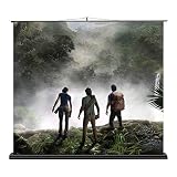 XLOO Ecran Videoprojecteur,écran Large Manuel À Tirage Intérieur HD 100 Pouces,Hautement Libre de Choisir,Mobile et Portable,sans Bords Noirs,pour Cinéma Maison,Bureau - Blanc （16: 9）