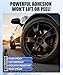 Amiss Full Matte Black Rim Repair Kit, Wheel Paint and Rim Paint Touch Up Pen for Curb Rash, Universal Alloy Wheel Scratch Repair for Scratches and Scuffs, Car Accessories (Full Matte Black)