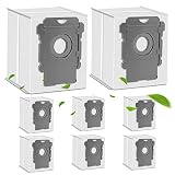 8 Pack Replacement Bags Compatible with iRobot Vacuum Bags i & s & j Series, Replacement Vacuum Bags