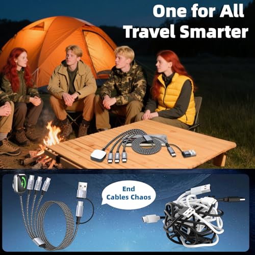 Save 50% on 4-in-2 Charging Cable for Phone & Watch