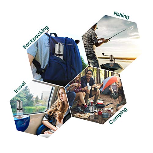 Lasting Coffee Manual Coffee Grinder With Stainless Steel Burr | Premium Conical Whole Bean Hand Mill With Adjustable Settings | Portable Hand Crank Grinder #TOP7