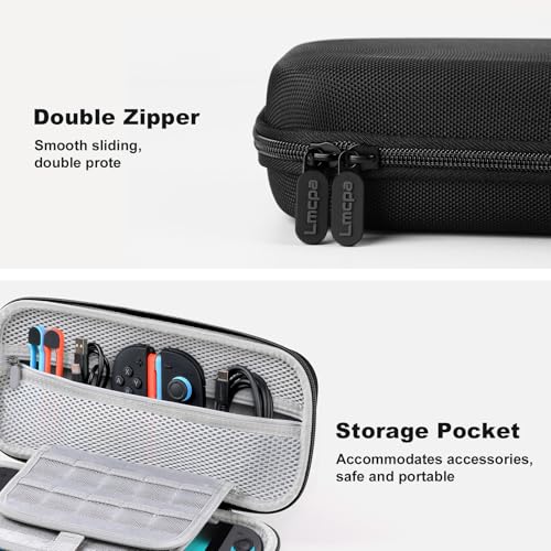 Lmcpa Kit de Funda Protector Compatible con Nintendo Switch 2 2025,Accesorios Nintendo Switch 2 Incluye Estuche, Protector de Pantalla, Cubierta Protectora Transparente y Agarre Para el Pulgar. - imagen 5