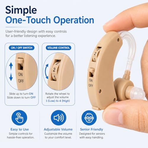 Image of Zyphen Advanced Hearing Machine Ear Machine Ear Hearing Aid Machine /Earing Machine /Ear Machine For Old Age /Kaan Ki Machine /Sound Ampifier Machine