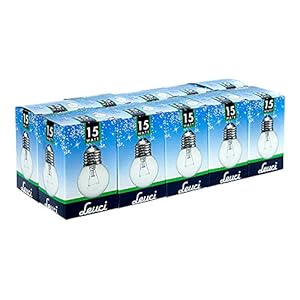 Leuci 10 x gloeilamp druppel 15W E27 helder gloeilamp 15 watt gloeilampen warm dimbaar