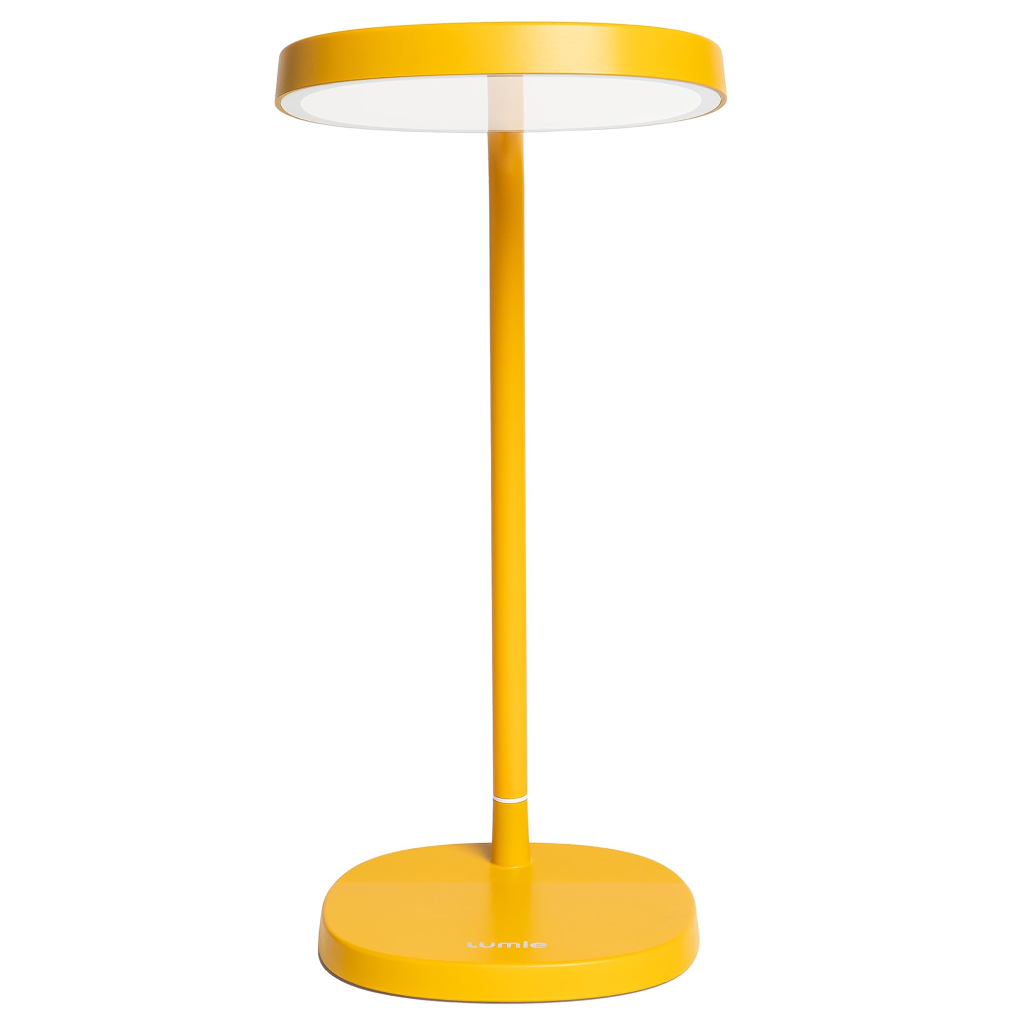 Lumie Task | Hoch verstellbare, helle LED-Lichttherapie-Schreibtischlampe gegen den Winterblues, kristallklare Beleuchtung, maximaler Sehkomfort, verbesserte Stimmung und Energie | Goldgelb