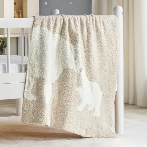 EVERGRACE Soft Plush Baby Blanket Cover
