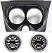 67 68 F Body Black Dash Carrier w/Auto Meter 5" Cobalt Gauges